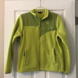 Two Tone Green Lands’ End Jacket